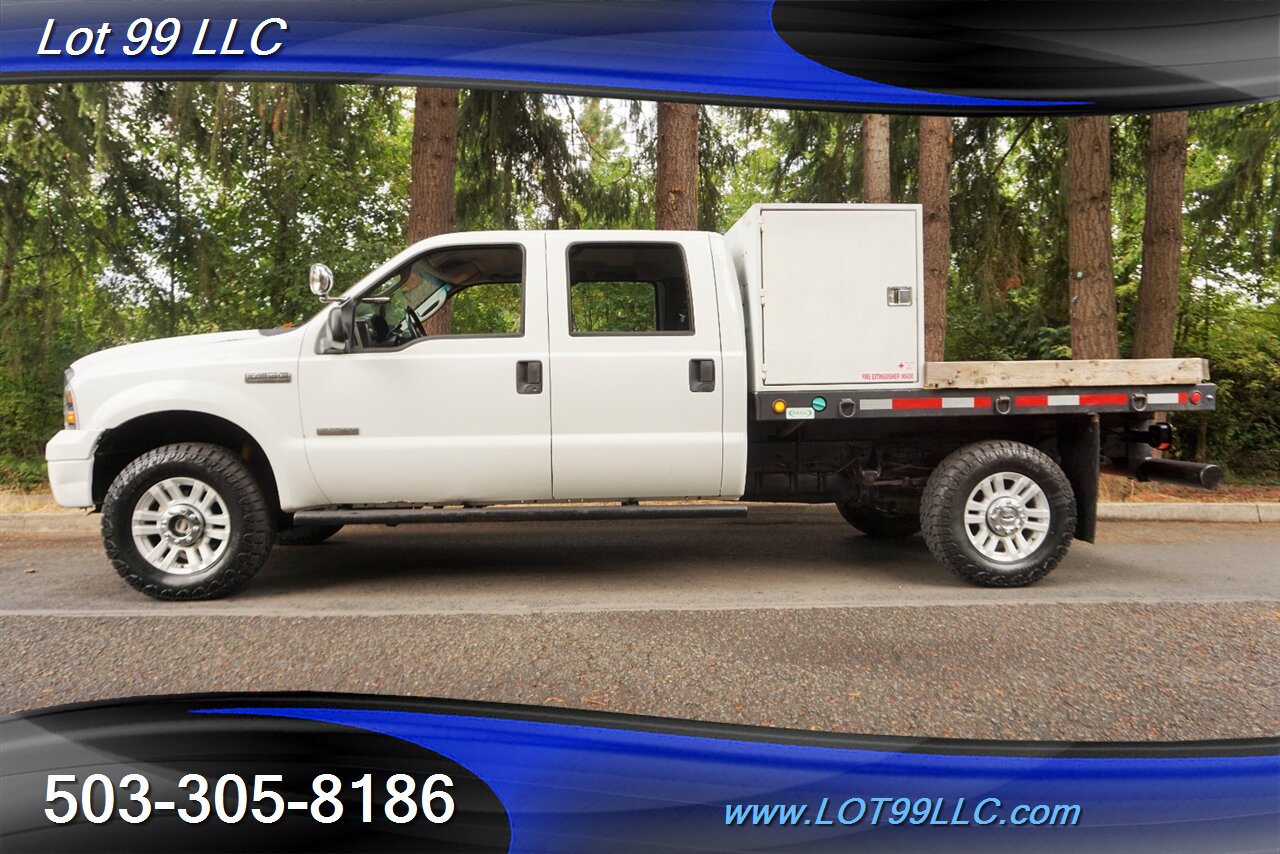 2007 Ford F-350 4X4 Power Stroke BULLETPROOF FLAT BED New Tires   - Photo 1 - Milwaukie, OR 97267