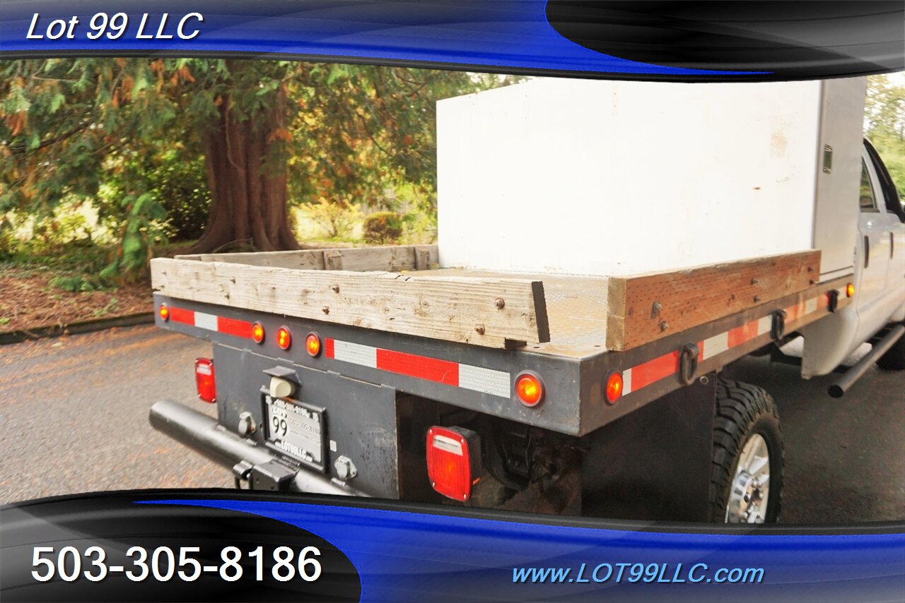 2007 Ford F-350 4X4 Power Stroke BULLETPROOF FLAT BED New Tires   - Photo 16 - Milwaukie, OR 97267