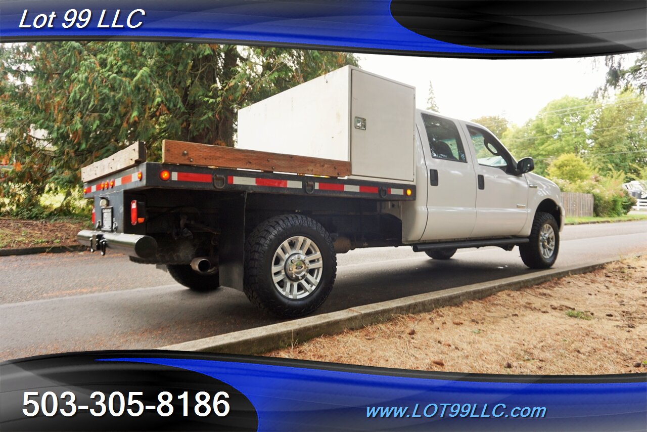 2007 Ford F-350 4X4 Power Stroke BULLETPROOF FLAT BED New Tires   - Photo 9 - Milwaukie, OR 97267