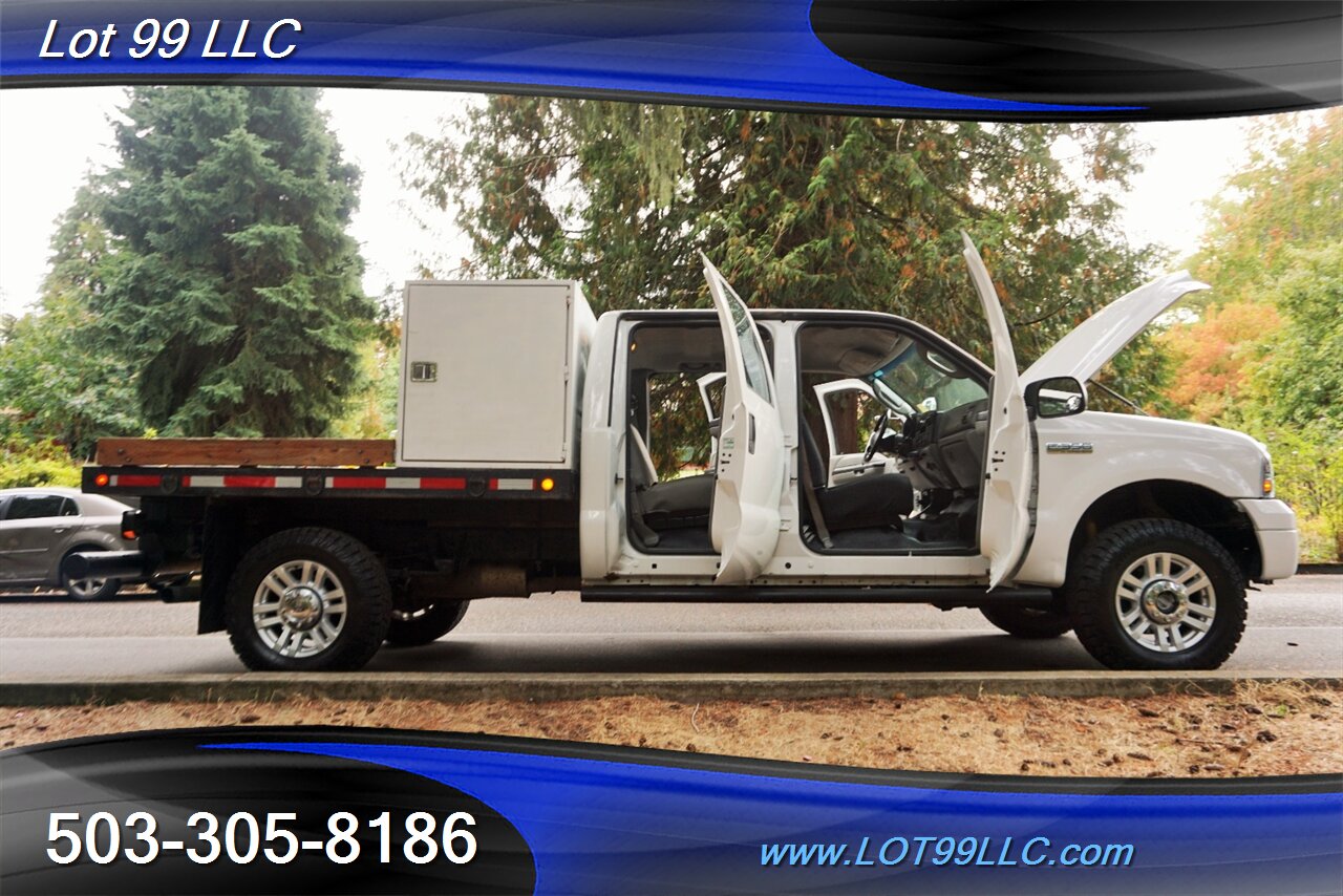 2007 Ford F-350 4X4 Power Stroke BULLETPROOF FLAT BED New Tires   - Photo 27 - Milwaukie, OR 97267
