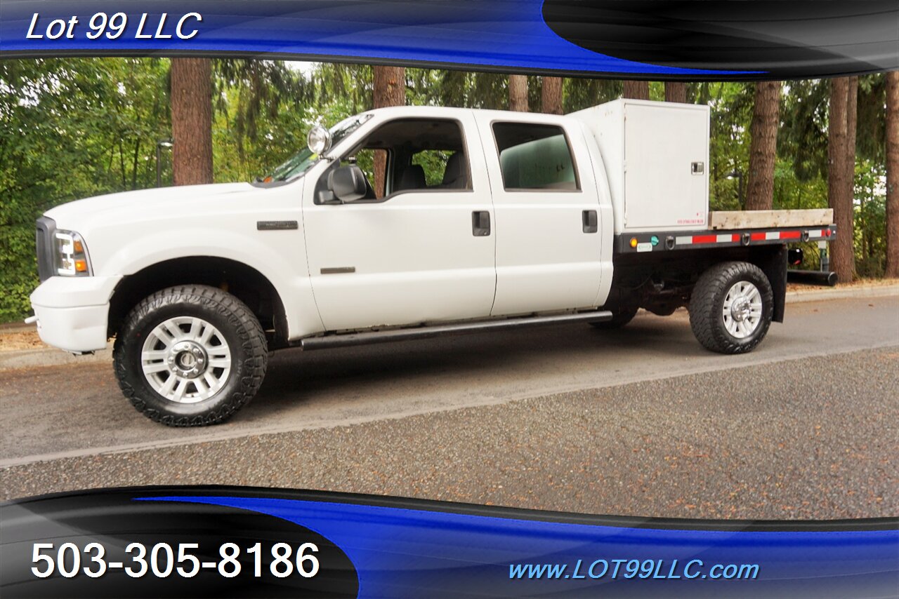 2007 Ford F-350 4X4 Power Stroke BULLETPROOF FLAT BED New Tires   - Photo 5 - Milwaukie, OR 97267