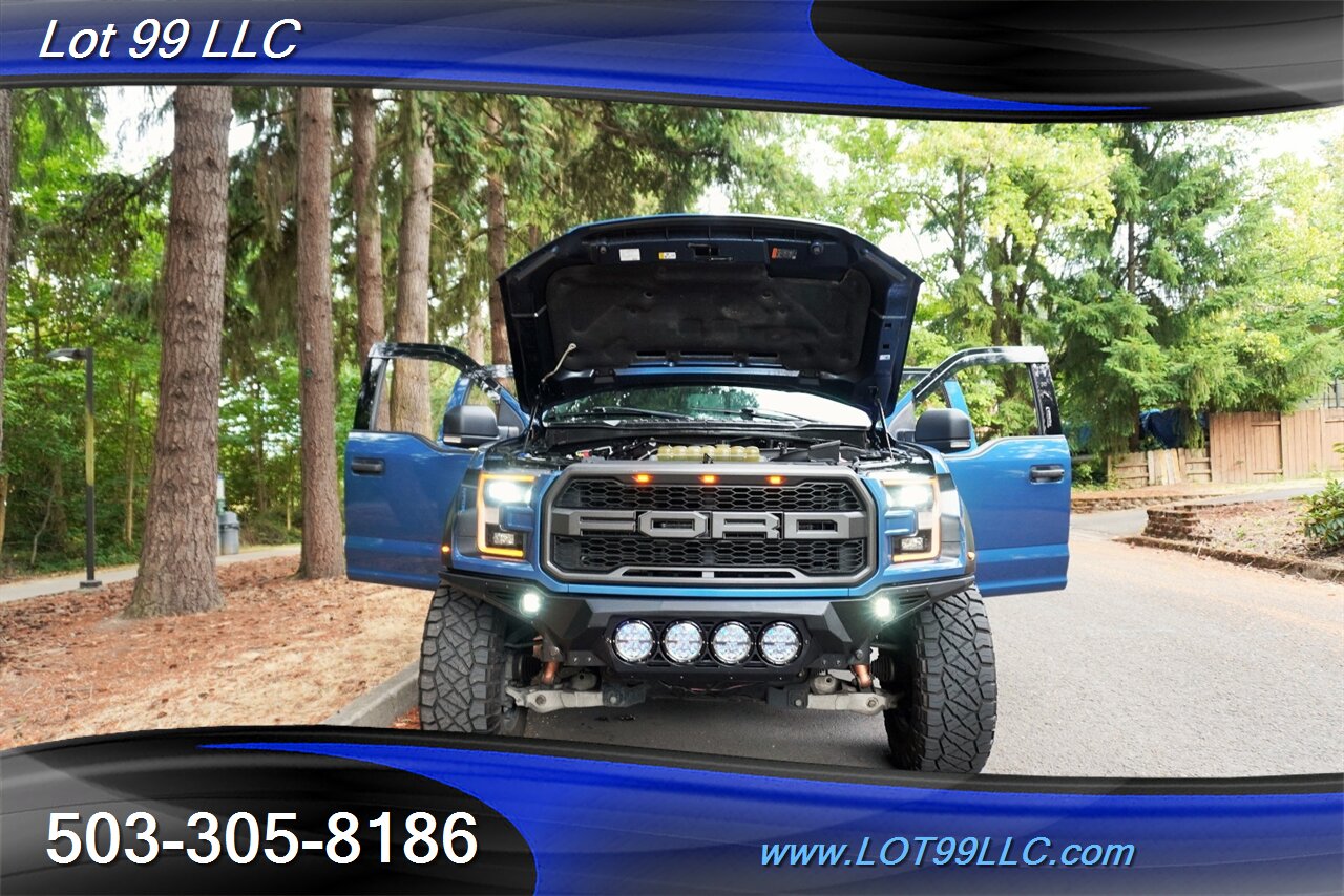 2020 Ford F-150 Raptor 4X4 V6 3.5L Ecoboost 10 Speed Auto Heated Leather Seats AMP Folding Boards Baja Front Bumpers RIGID FOG LIGHTS 20S 37S - Photo 34 - Milwaukie, OR 97267