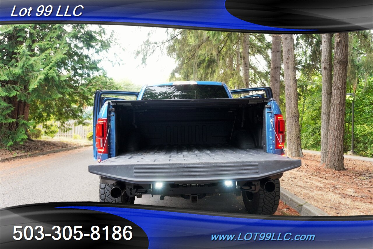 2020 Ford F-150 Raptor 4X4 V6 3.5L Ecoboost 10 Speed Auto Heated Leather Seats AMP Folding Boards Baja Front Bumpers RIGID FOG LIGHTS 20S 37S - Photo 36 - Milwaukie, OR 97267