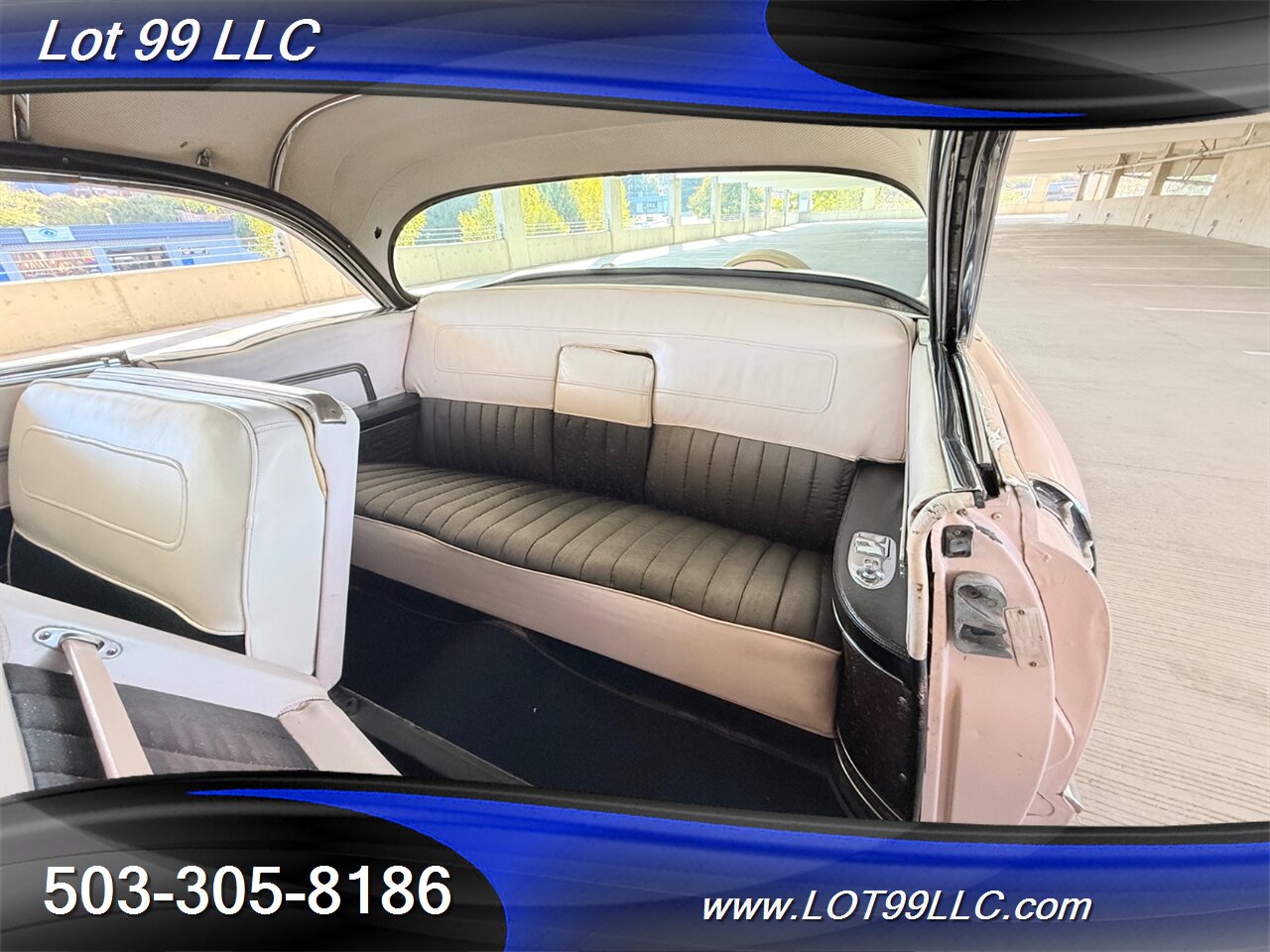 1956 Cadillac Coupe DeVille Factory Power Windows-Seat-Steering Factory Tissue Holder Continental Kit - Photo 39 - Milwaukie, OR 97267