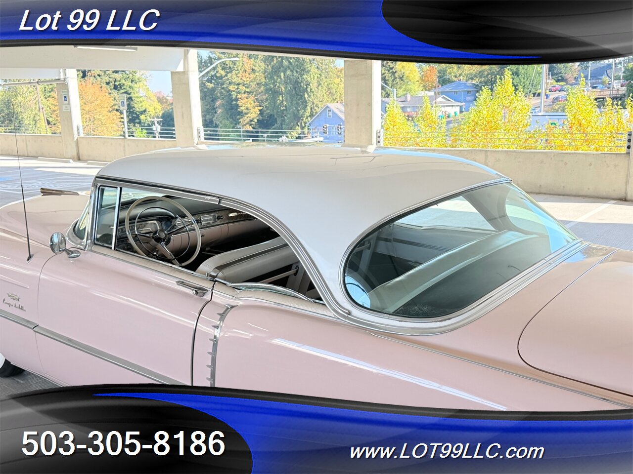 1956 Cadillac Coupe DeVille Factory Power Windows-Seat-Steering Factory Tissue Holder Continental Kit - Photo 9 - Milwaukie, OR 97267