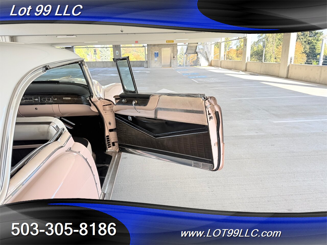 1956 Cadillac Coupe DeVille Factory Power Windows-Seat-Steering Factory Tissue Holder Continental Kit - Photo 40 - Milwaukie, OR 97267