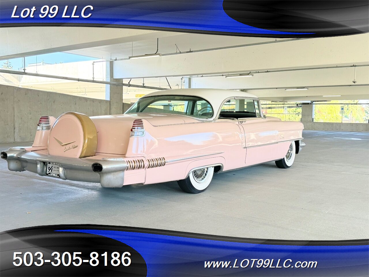 1956 Cadillac Coupe DeVille Factory Power Windows-Seat-Steering Factory Tissue Holder Continental Kit - Photo 6 - Milwaukie, OR 97267