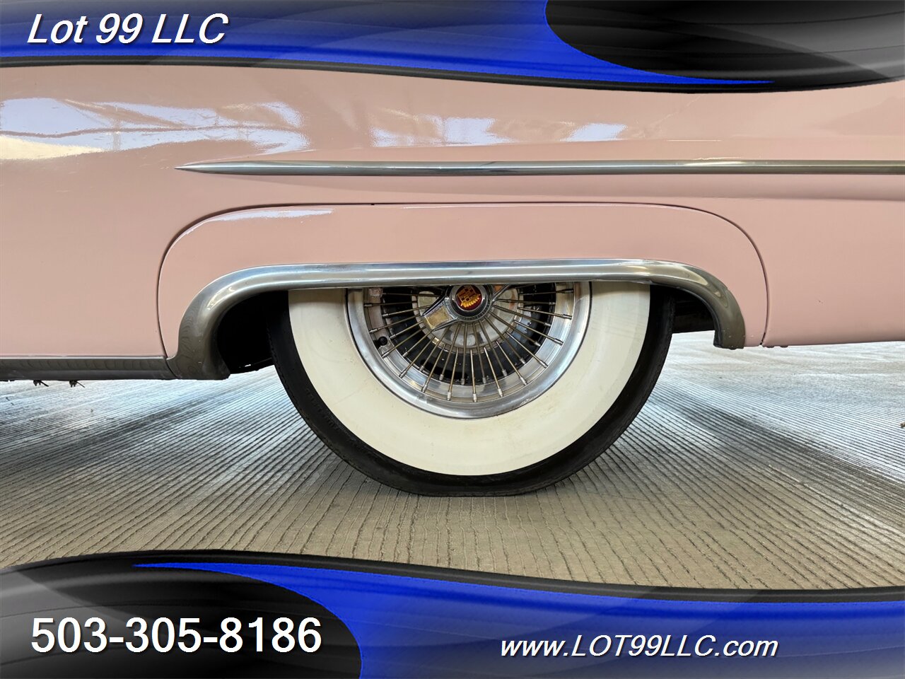 1956 Cadillac Coupe DeVille Factory Power Windows-Seat-Steering Factory Tissue Holder Continental Kit - Photo 24 - Milwaukie, OR 97267