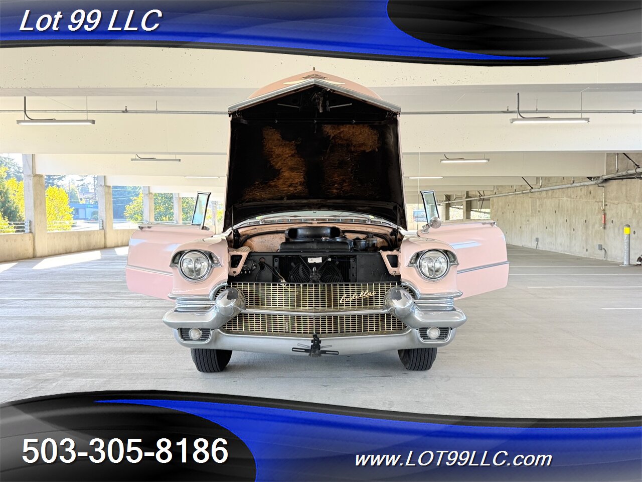 1956 Cadillac Coupe DeVille Factory Power Windows-Seat-Steering Factory Tissue Holder Continental Kit - Photo 26 - Milwaukie, OR 97267