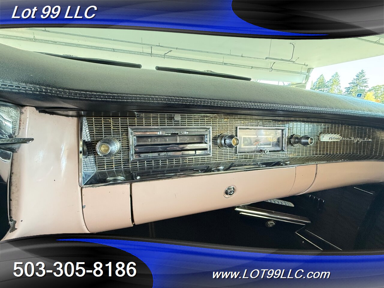 1956 Cadillac Coupe DeVille Factory Power Windows-Seat-Steering Factory Tissue Holder Continental Kit - Photo 15 - Milwaukie, OR 97267