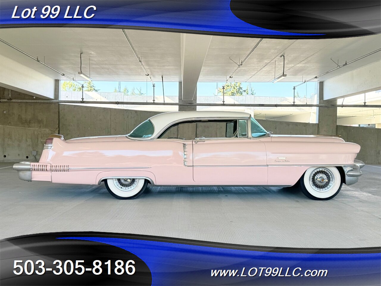 1956 Cadillac Coupe DeVille Factory Power Windows-Seat-Steering Factory Tissue Holder Continental Kit - Photo 5 - Milwaukie, OR 97267