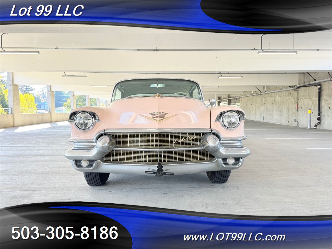 1956 Cadillac Coupe DeVille Factory Power Windows-Seat-Steering Factory Tissue Holder Continental Kit - Photo 3 - Milwaukie, OR 97267
