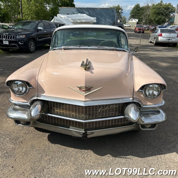 1956 CADILLAC Coupe DeVille Factory Power Windows-Seat-Steering  Factory Tissue Holder Continental Kit
