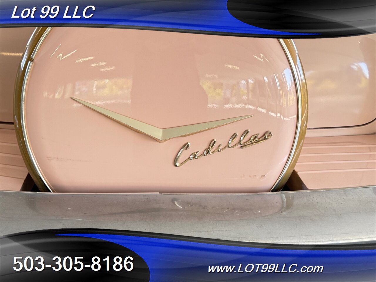 1956 Cadillac Coupe DeVille Factory Power Windows-Seat-Steering Factory Tissue Holder Continental Kit - Photo 49 - Milwaukie, OR 97267