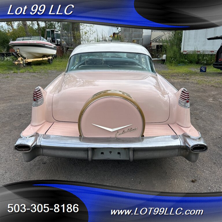 1956 CADILLAC Coupe DeVille Factory Power Windows-Seat-Steering  Factory Tissue Holder Continental Kit - Photo 5 - Milwaukie, OR 97267