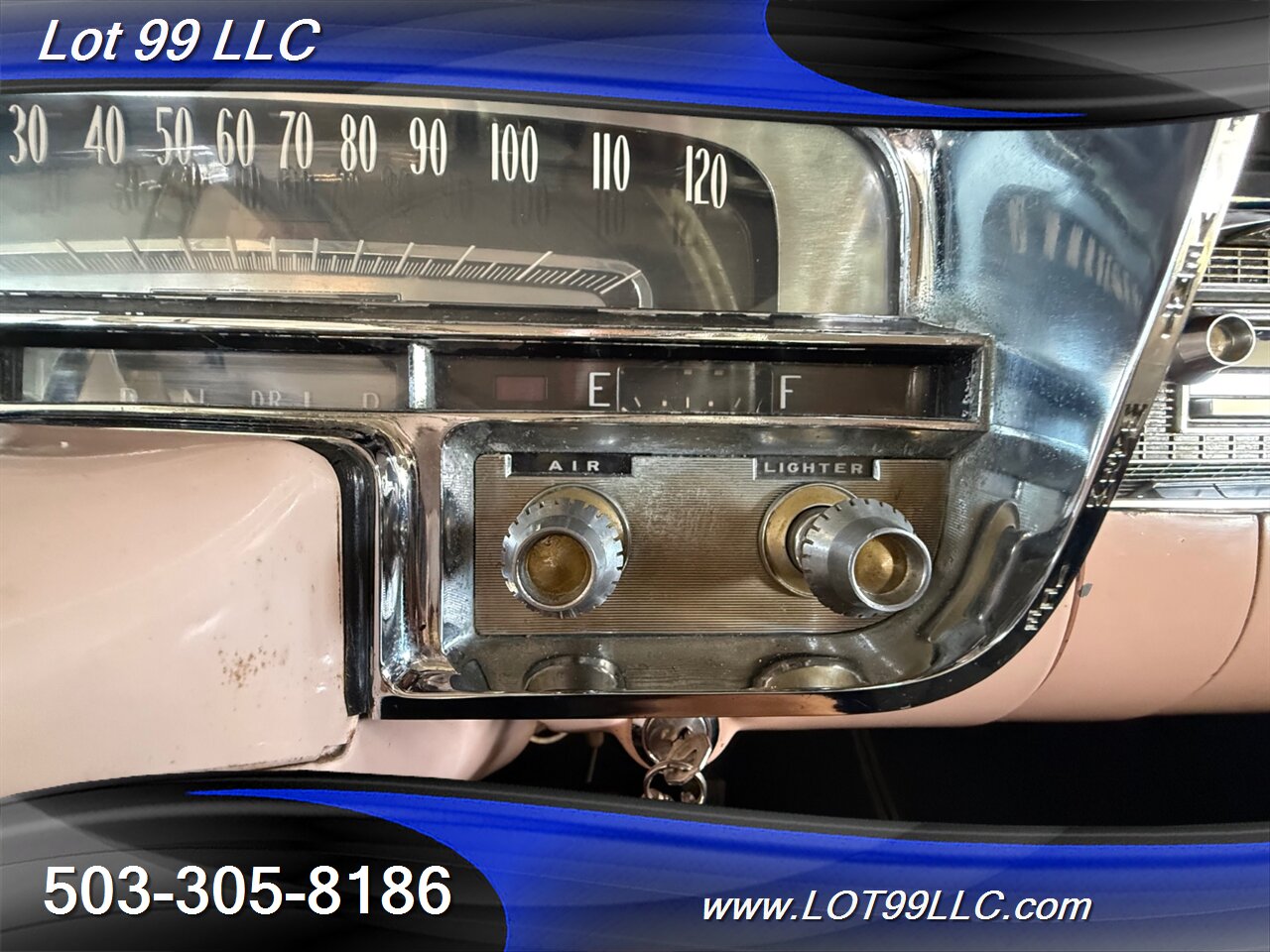 1956 Cadillac Coupe DeVille Factory Power Windows-Seat-Steering Factory Tissue Holder Continental Kit - Photo 14 - Milwaukie, OR 97267