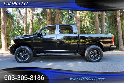 2012 RAM 1500 4X4 Crew Cab V8 5.7L Auto Only 63K Black Wheels Truck