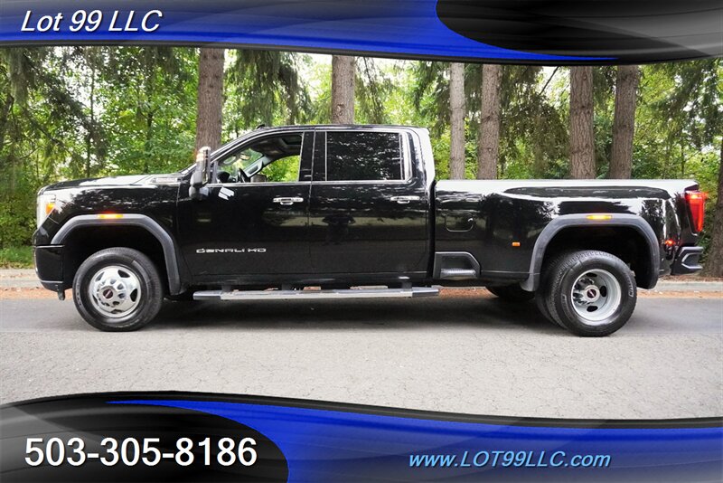 2021 GMC Sierra 3500 HD Denali 4X4 Dually 6.6L Duramax Heated AC Leathe  Seats GPS Moon ROOF Premium Wheels New Tires