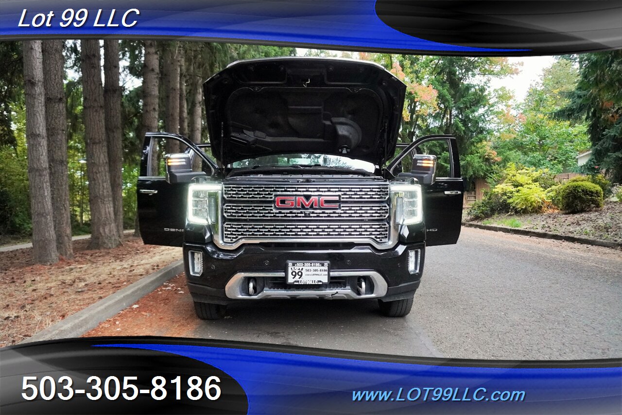 2021 GMC Sierra 3500 HD Denali 4X4 Dually 6.6L Duramax Heated AC Leathe  r Seats GPS Moon ROOF Premium Wheels New Tires - Photo 27 - Milwaukie, OR 97267