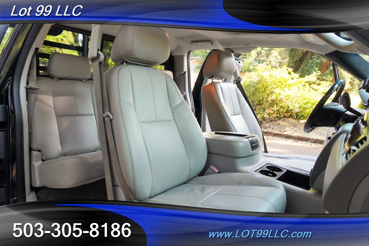 2011 Chevrolet Silverado 3500 HD 4X4 LTZ 6.6L Duramax Diesel Heated Leather Seat  FLAT BED LIFTED Premium Wheels NEW TIRES - Photo 17 - Milwaukie, OR 97267