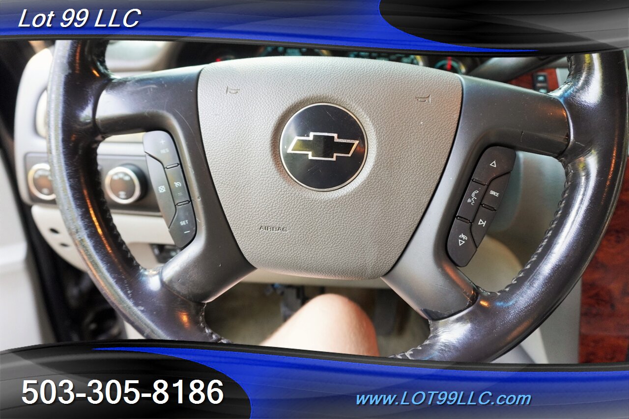 2011 Chevrolet Silverado 3500 HD 4X4 LTZ 6.6L Duramax Diesel Heated Leather Seat  FLAT BED LIFTED Premium Wheels NEW TIRES - Photo 22 - Milwaukie, OR 97267