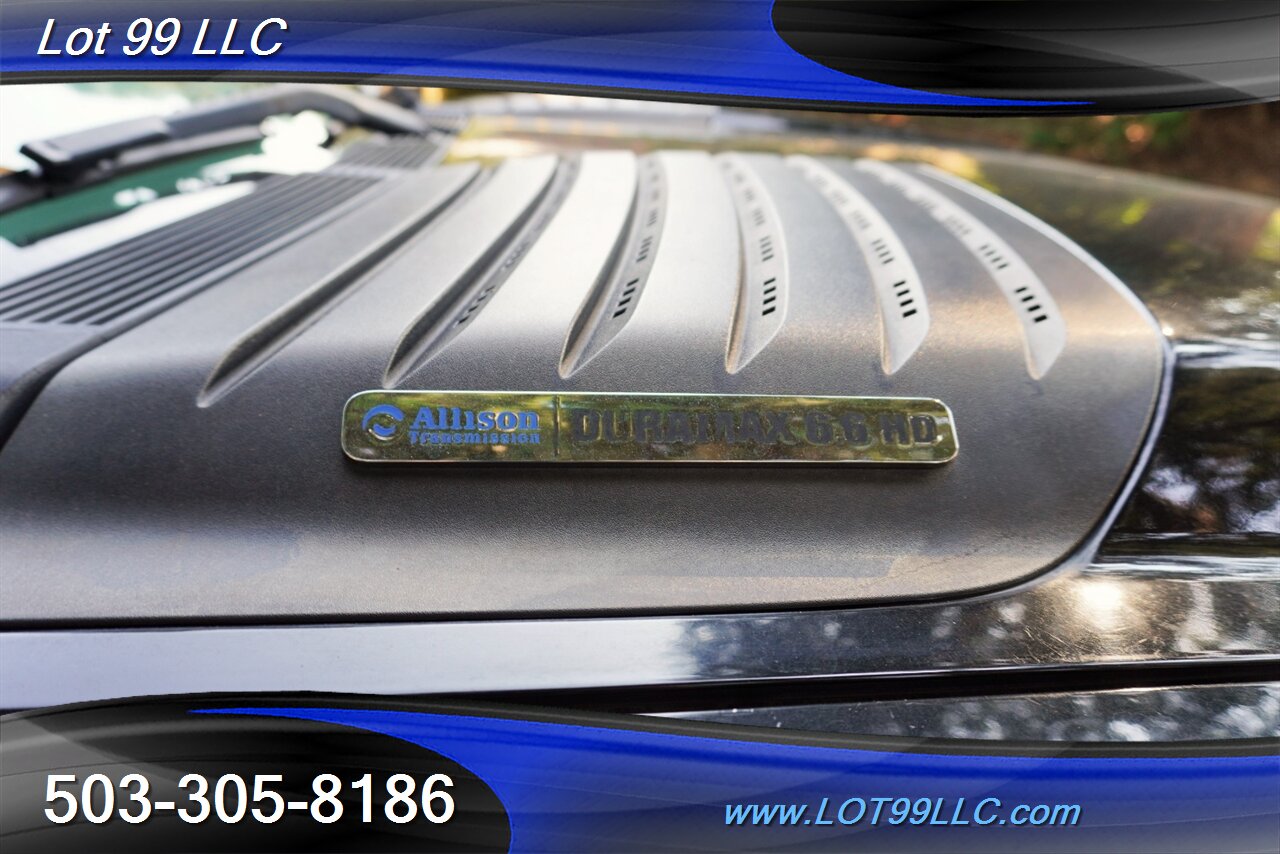 2011 Chevrolet Silverado 3500 HD 4X4 LTZ 6.6L Duramax Diesel Heated Leather Seat  FLAT BED LIFTED Premium Wheels NEW TIRES - Photo 33 - Milwaukie, OR 97267