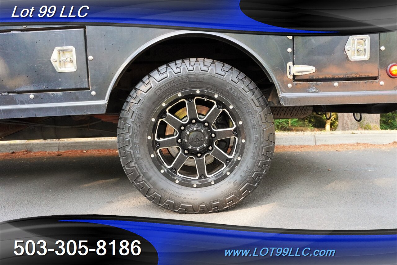 2011 Chevrolet Silverado 3500 HD 4X4 LTZ 6.6L Duramax Diesel Heated Leather Seat  FLAT BED LIFTED Premium Wheels NEW TIRES - Photo 4 - Milwaukie, OR 97267