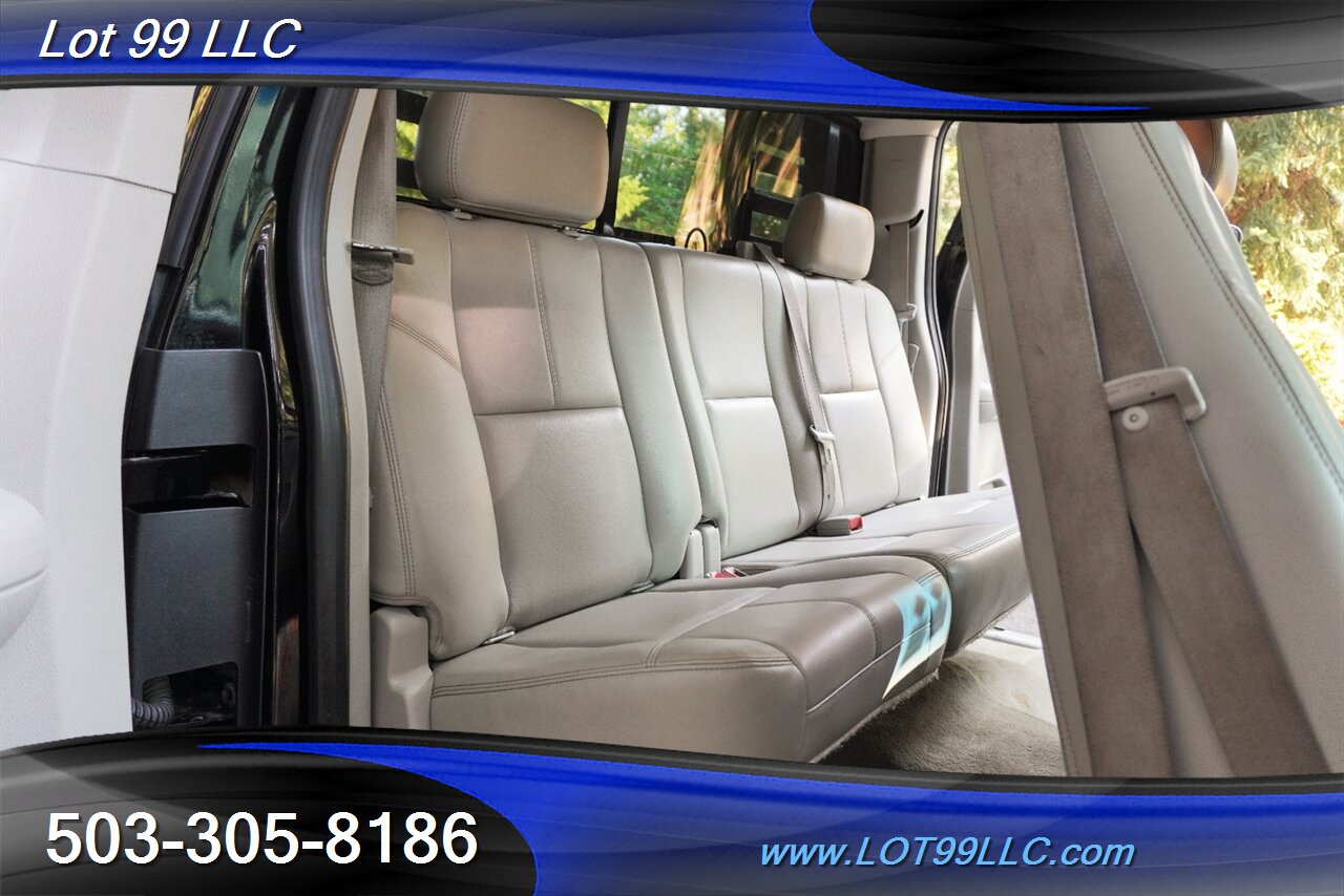 2011 Chevrolet Silverado 3500 HD 4X4 LTZ 6.6L Duramax Diesel Heated Leather Seat  FLAT BED LIFTED Premium Wheels NEW TIRES - Photo 16 - Milwaukie, OR 97267