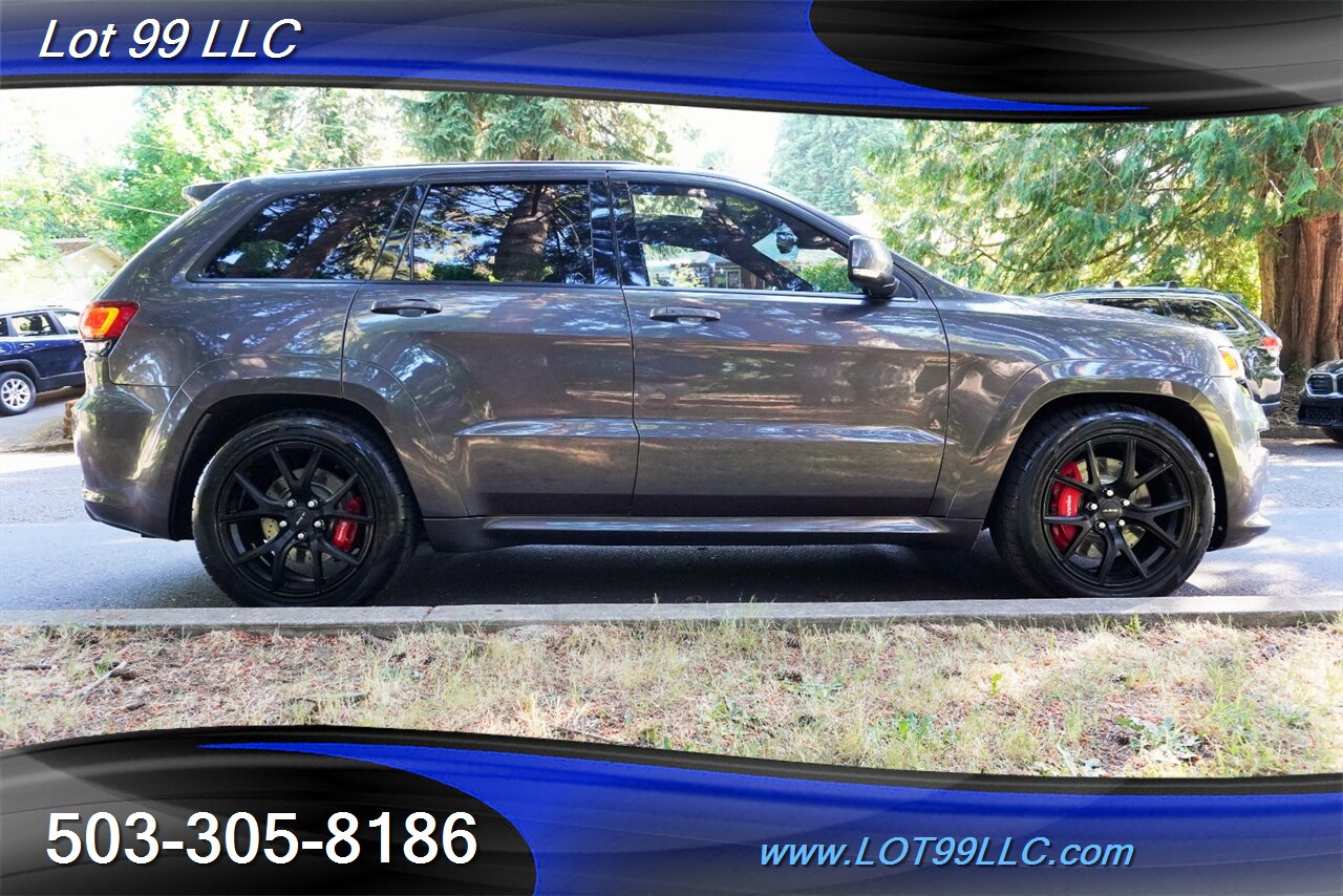 2015 Jeep Grand Cherokee SRT 4X4 V8 6.4L Auto Heated AC Leather Pano Roof GPS Black 20 Wheels NEW TIRES - Photo 9 - Milwaukie, OR 97267
