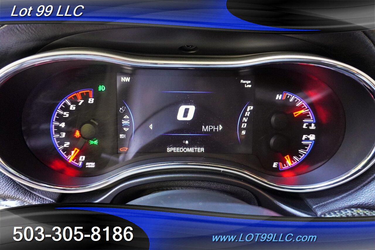 2015 Jeep Grand Cherokee SRT 4X4 V8 6.4L Auto Heated AC Leather Pano Roof GPS Black 20 Wheels NEW TIRES - Photo 25 - Milwaukie, OR 97267