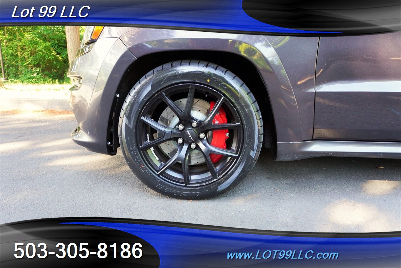 2015 Jeep Grand Cherokee SRT 4X4 V8 6.4L Auto Heated AC Leather Pano Roof GPS Black 20 Wheels NEW TIRES - Photo 38 - Milwaukie, OR 97267