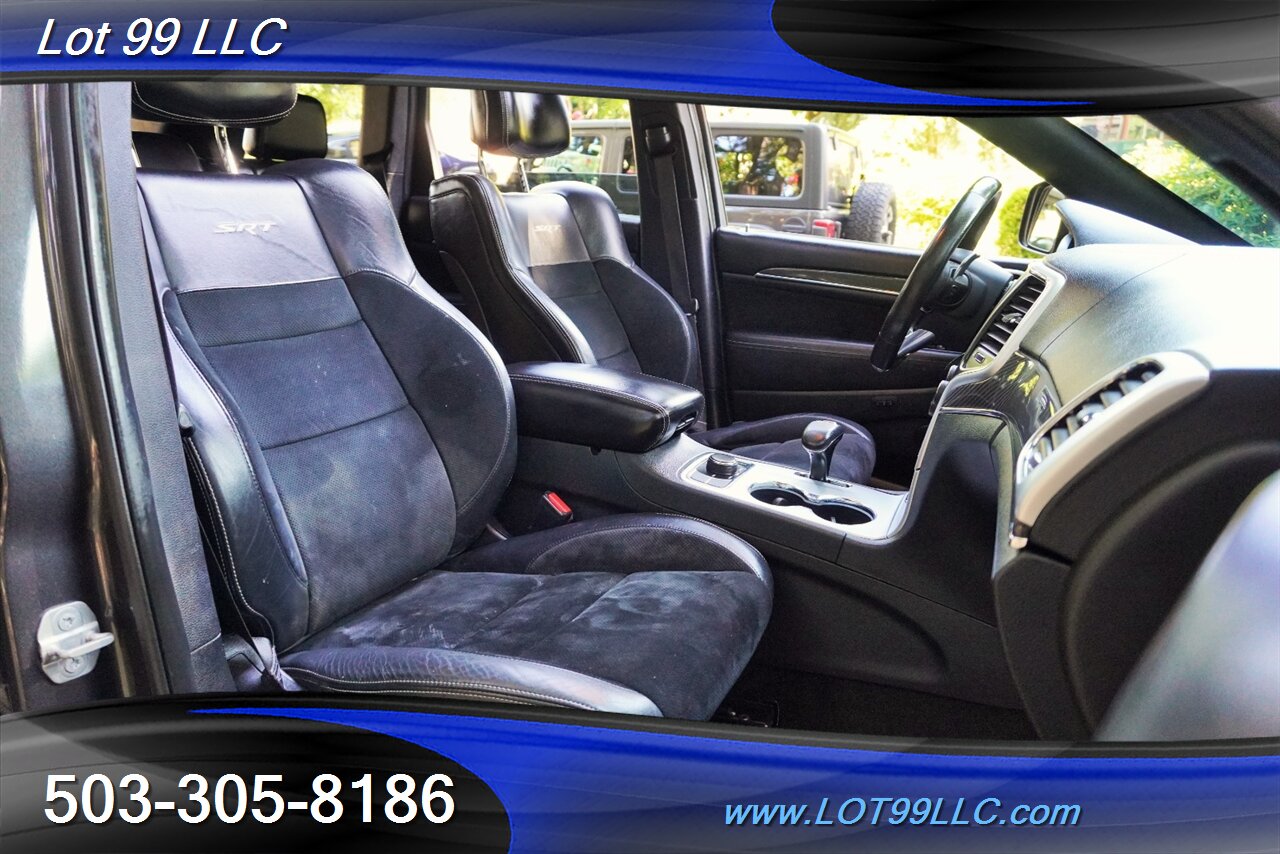 2015 Jeep Grand Cherokee SRT 4X4 V8 6.4L Auto Heated AC Leather Pano Roof GPS Black 20 Wheels NEW TIRES - Photo 22 - Milwaukie, OR 97267