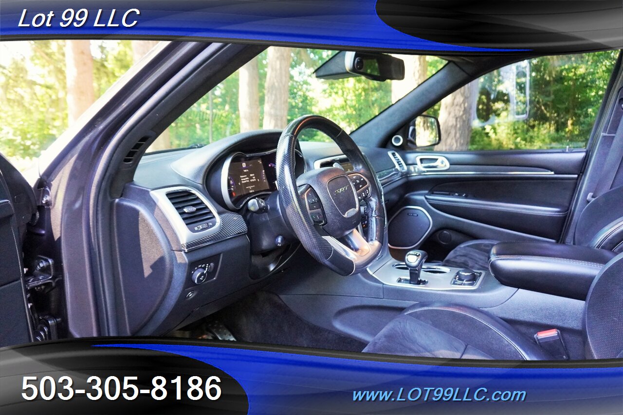 2015 Jeep Grand Cherokee SRT 4X4 V8 6.4L Auto Heated AC Leather Pano Roof GPS Black 20 Wheels NEW TIRES - Photo 13 - Milwaukie, OR 97267