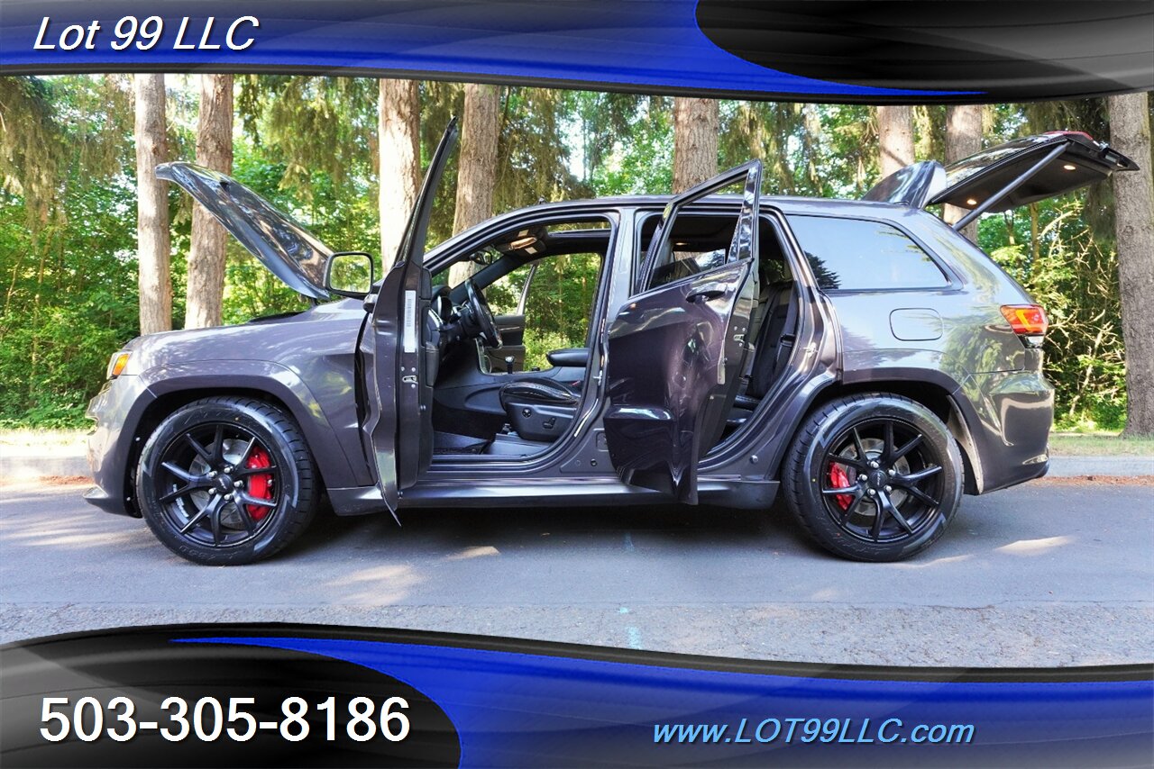 2015 Jeep Grand Cherokee SRT 4X4 V8 6.4L Auto Heated AC Leather Pano Roof GPS Black 20 Wheels NEW TIRES - Photo 31 - Milwaukie, OR 97267