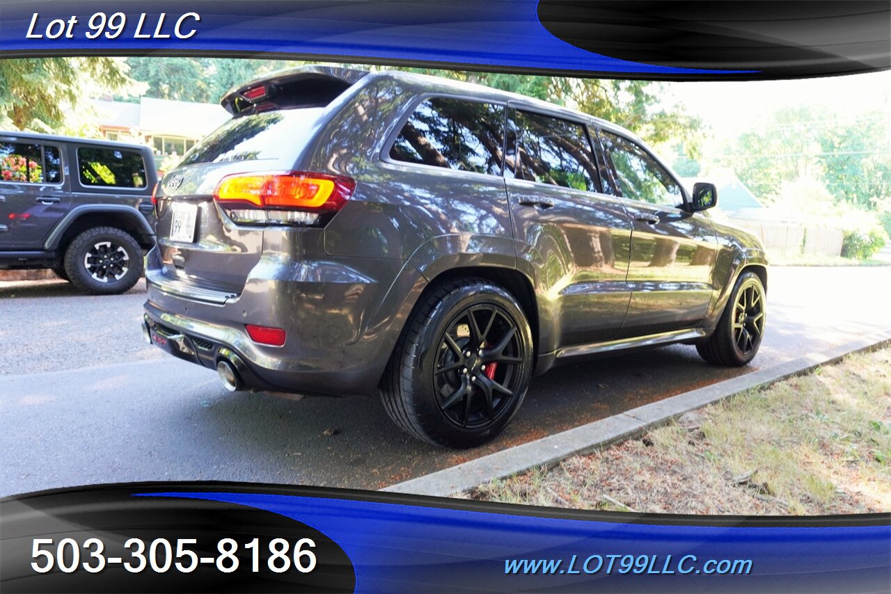 2015 Jeep Grand Cherokee SRT 4X4 V8 6.4L Auto Heated AC Leather Pano Roof GPS Black 20 Wheels NEW TIRES - Photo 10 - Milwaukie, OR 97267