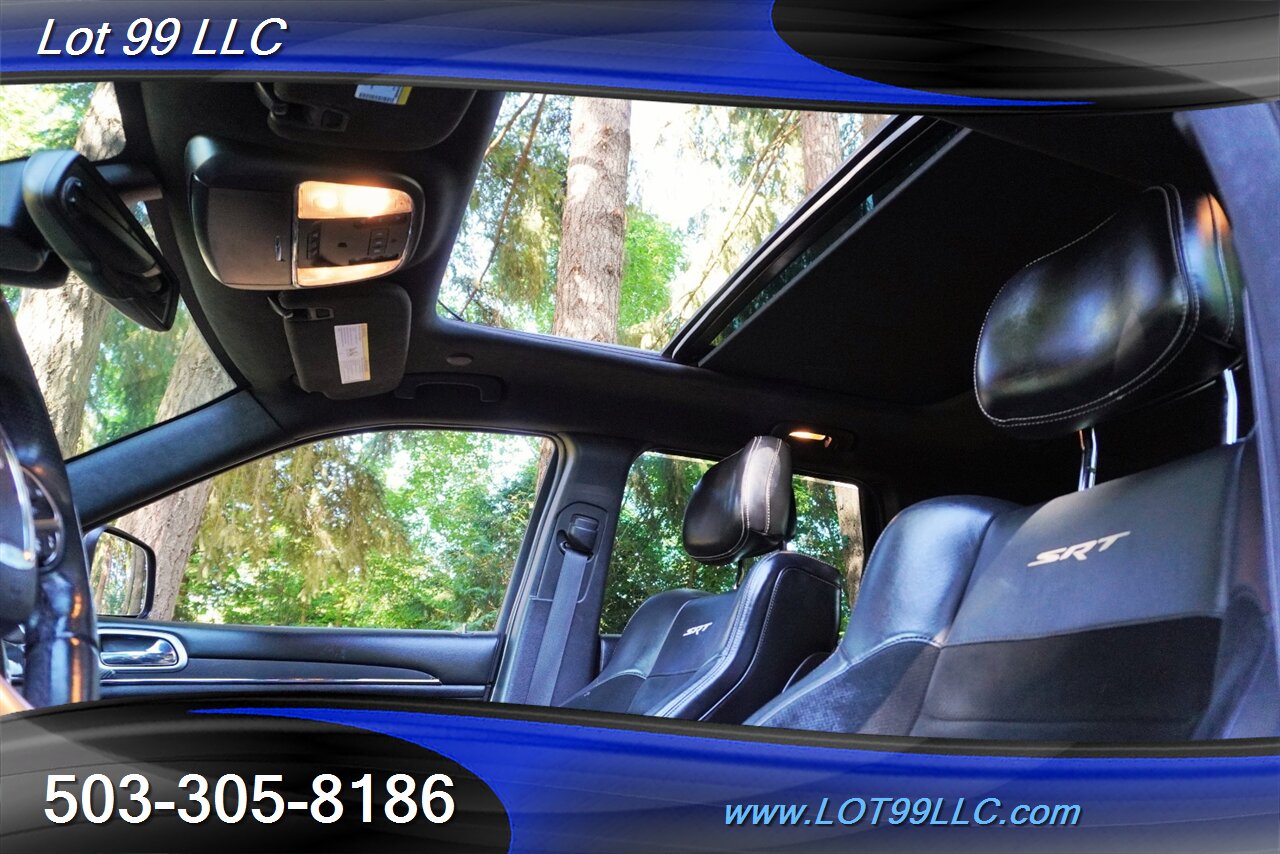 2015 Jeep Grand Cherokee SRT 4X4 V8 6.4L Auto Heated AC Leather Pano Roof GPS Black 20 Wheels NEW TIRES - Photo 15 - Milwaukie, OR 97267