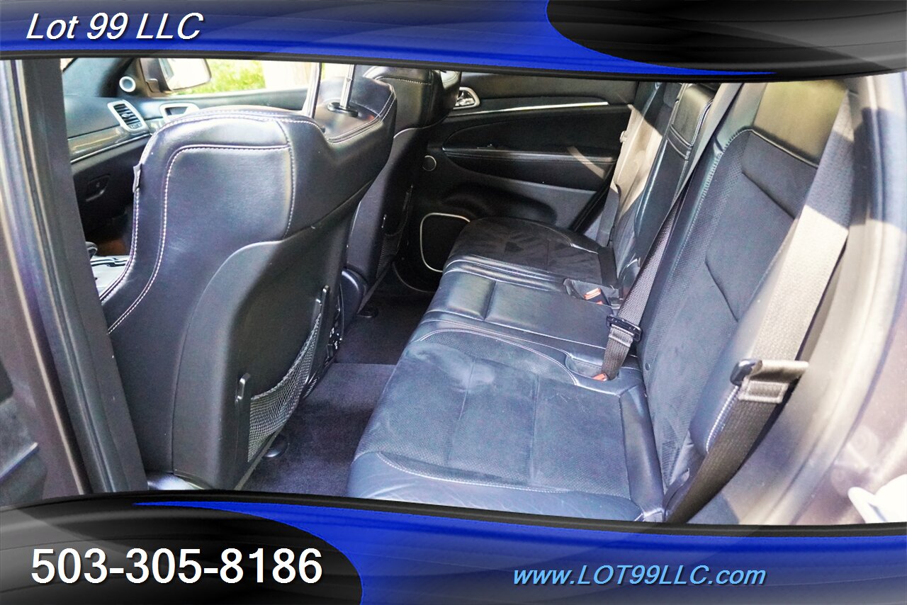 2015 Jeep Grand Cherokee SRT 4X4 V8 6.4L Auto Heated AC Leather Pano Roof GPS Black 20 Wheels NEW TIRES - Photo 17 - Milwaukie, OR 97267