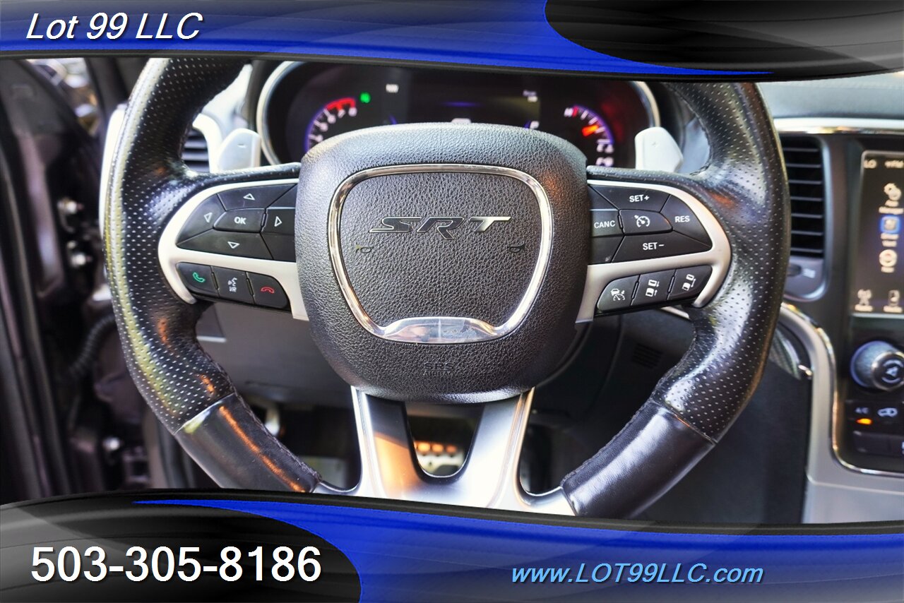 2015 Jeep Grand Cherokee SRT 4X4 V8 6.4L Auto Heated AC Leather Pano Roof GPS Black 20 Wheels NEW TIRES - Photo 29 - Milwaukie, OR 97267
