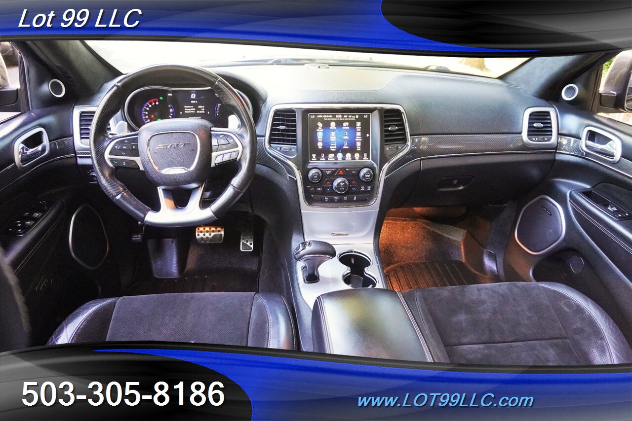 2015 Jeep Grand Cherokee SRT 4X4 V8 6.4L Auto Heated AC Leather Pano Roof GPS Black 20 Wheels NEW TIRES - Photo 16 - Milwaukie, OR 97267