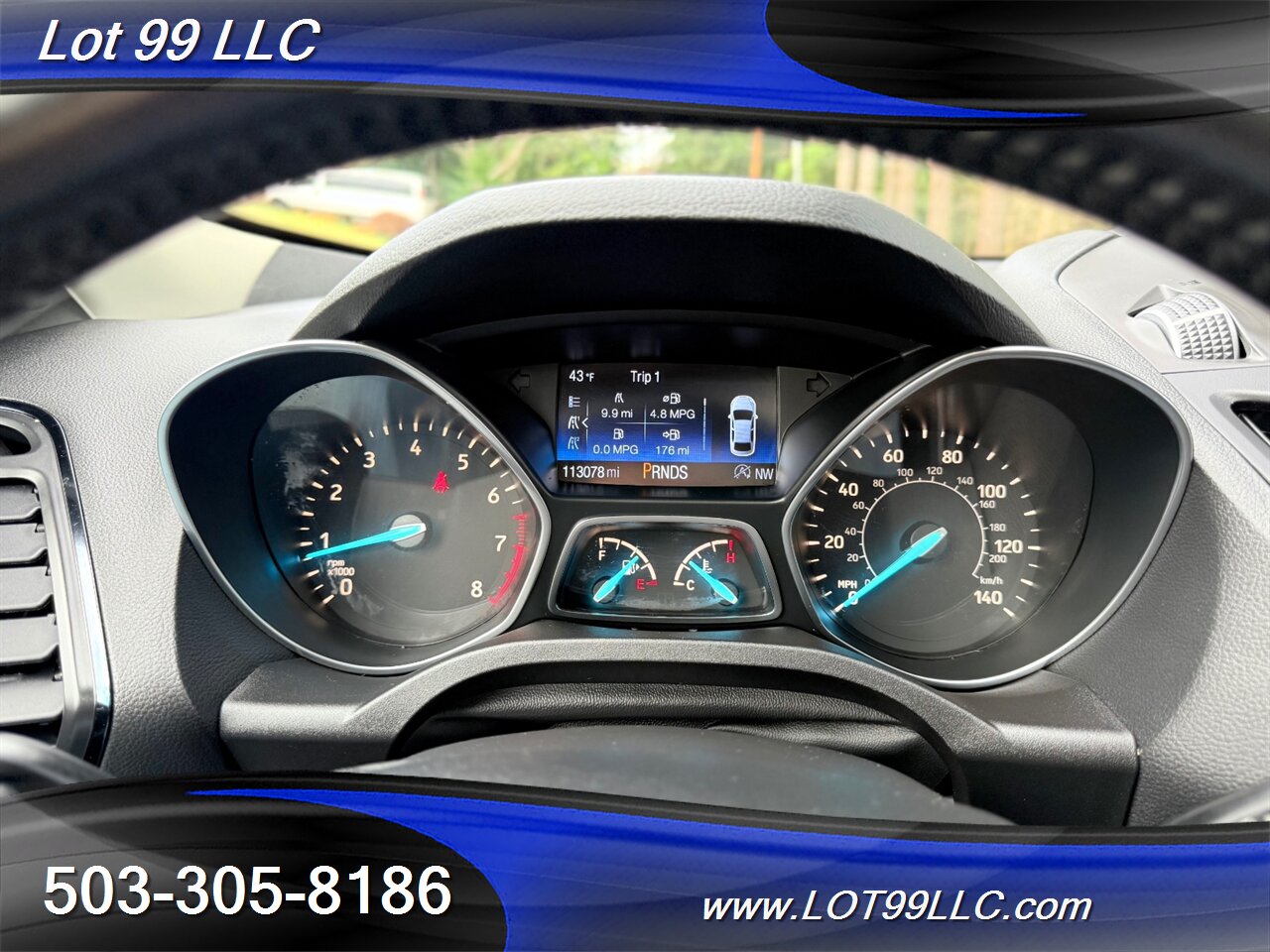 2019 Ford Escape Titanium AWD 113k NEW TIRES Htd Leather Pano Navi  Backup Camera Parking Sensors 27MPG - Photo 10 - Milwaukie, OR 97267