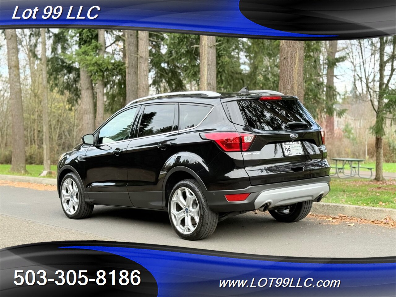 2019 Ford Escape Titanium AWD 113k NEW TIRES Htd Leather Pano Navi  Backup Camera Parking Sensors 27MPG - Photo 9 - Milwaukie, OR 97267