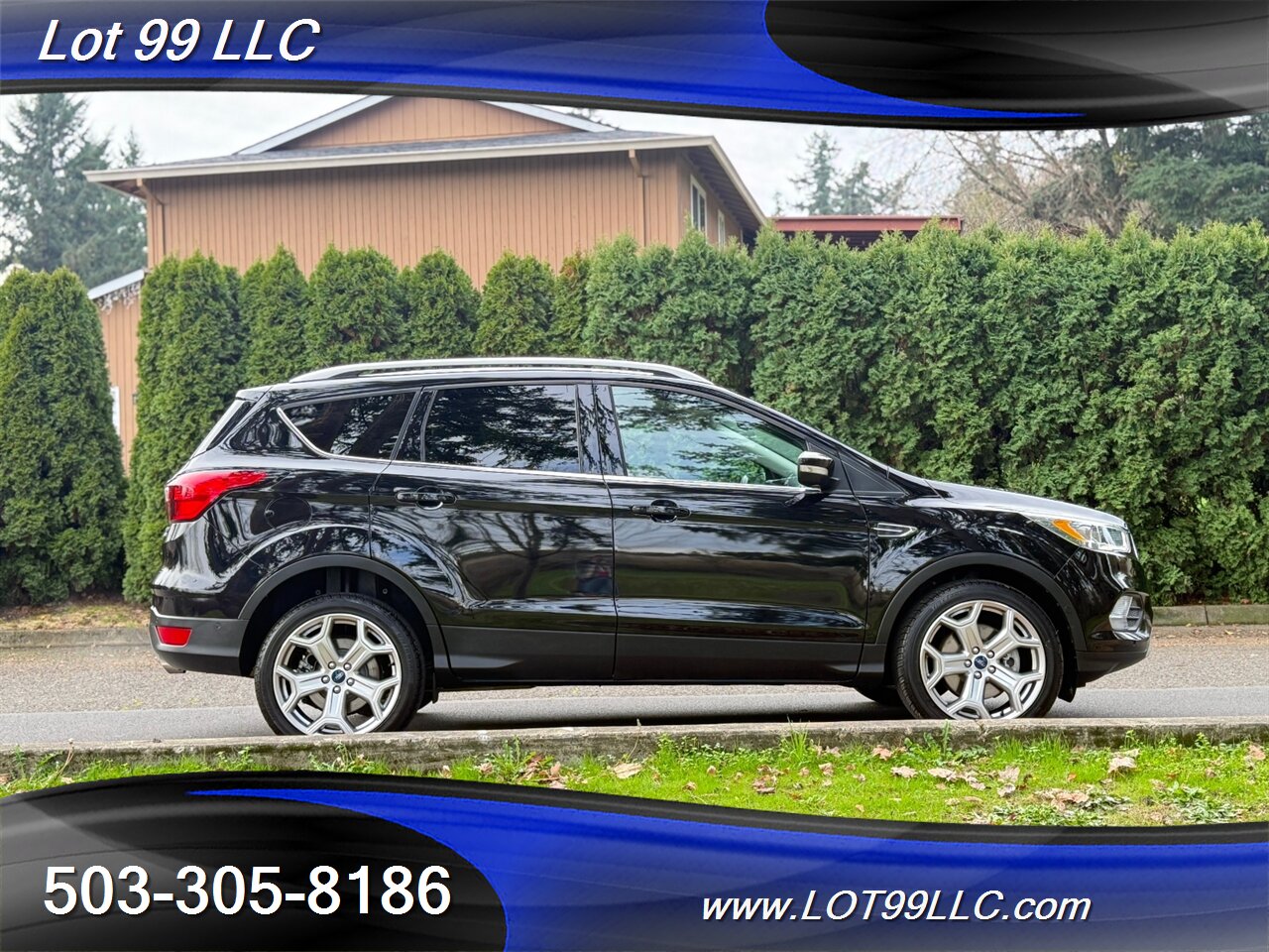 2019 Ford Escape Titanium AWD 113k NEW TIRES Htd Leather Pano Navi  Backup Camera Parking Sensors 27MPG - Photo 6 - Milwaukie, OR 97267