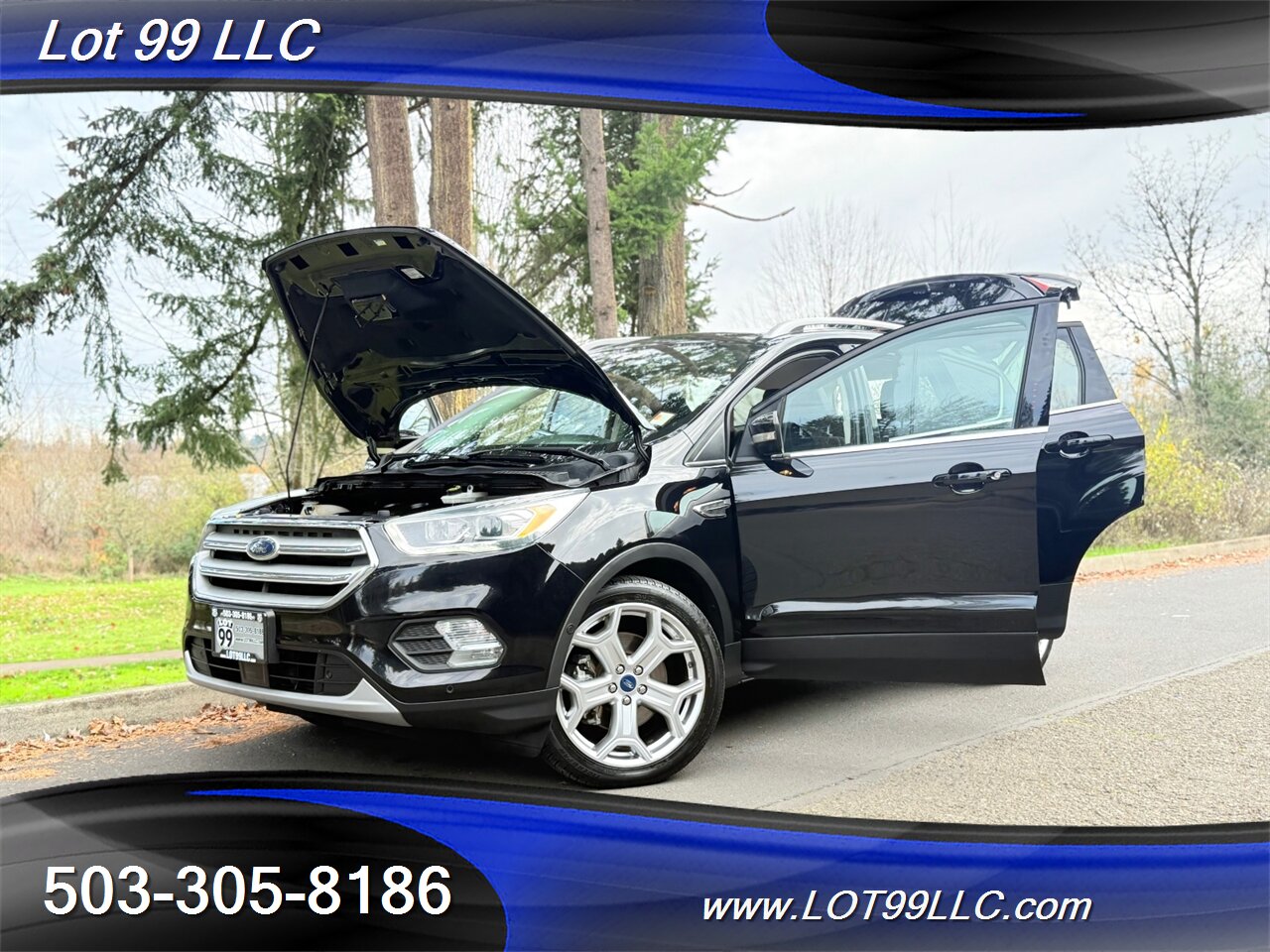 2019 Ford Escape Titanium AWD 113k NEW TIRES Htd Leather Pano Navi  Backup Camera Parking Sensors 27MPG - Photo 46 - Milwaukie, OR 97267