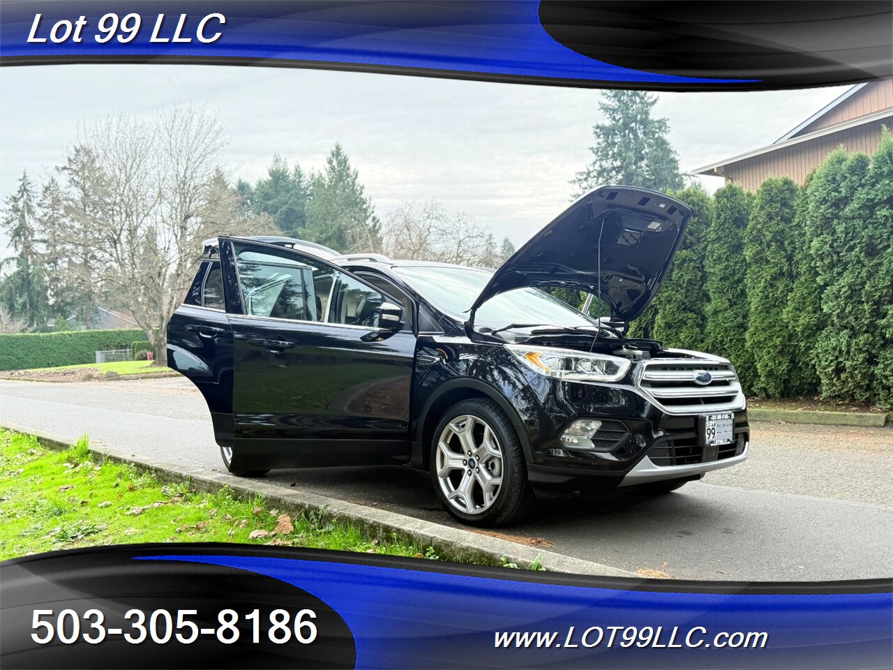 2019 Ford Escape Titanium AWD 113k NEW TIRES Htd Leather Pano Navi  Backup Camera Parking Sensors 27MPG - Photo 53 - Milwaukie, OR 97267