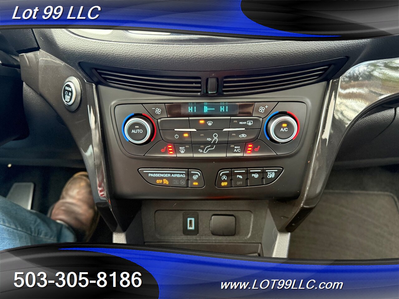 2019 Ford Escape Titanium AWD 113k NEW TIRES Htd Leather Pano Navi  Backup Camera Parking Sensors 27MPG - Photo 15 - Milwaukie, OR 97267