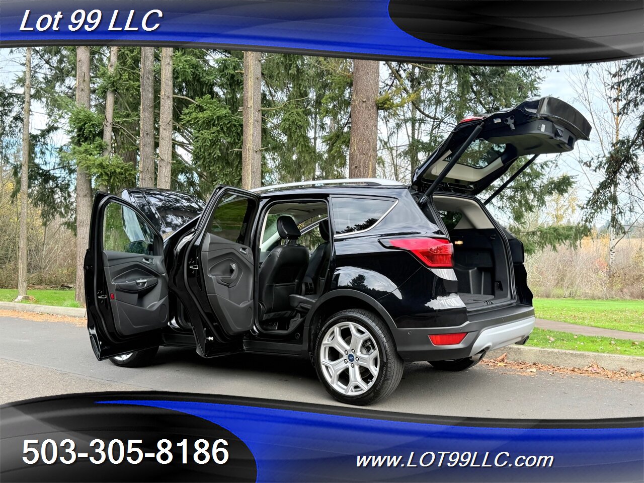 2019 Ford Escape Titanium AWD 113k NEW TIRES Htd Leather Pano Navi  Backup Camera Parking Sensors 27MPG - Photo 60 - Milwaukie, OR 97267