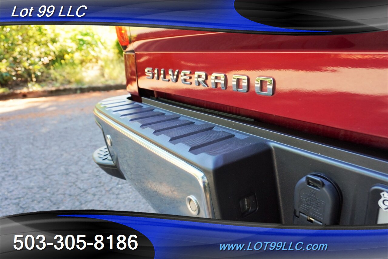2015 Chevrolet Silverado 1500 LTZ 4X4 V8 5.3L Auto Heated Leather Seats LIFTED  Polished Wheels Newer Tires - Photo 30 - Milwaukie, OR 97267
