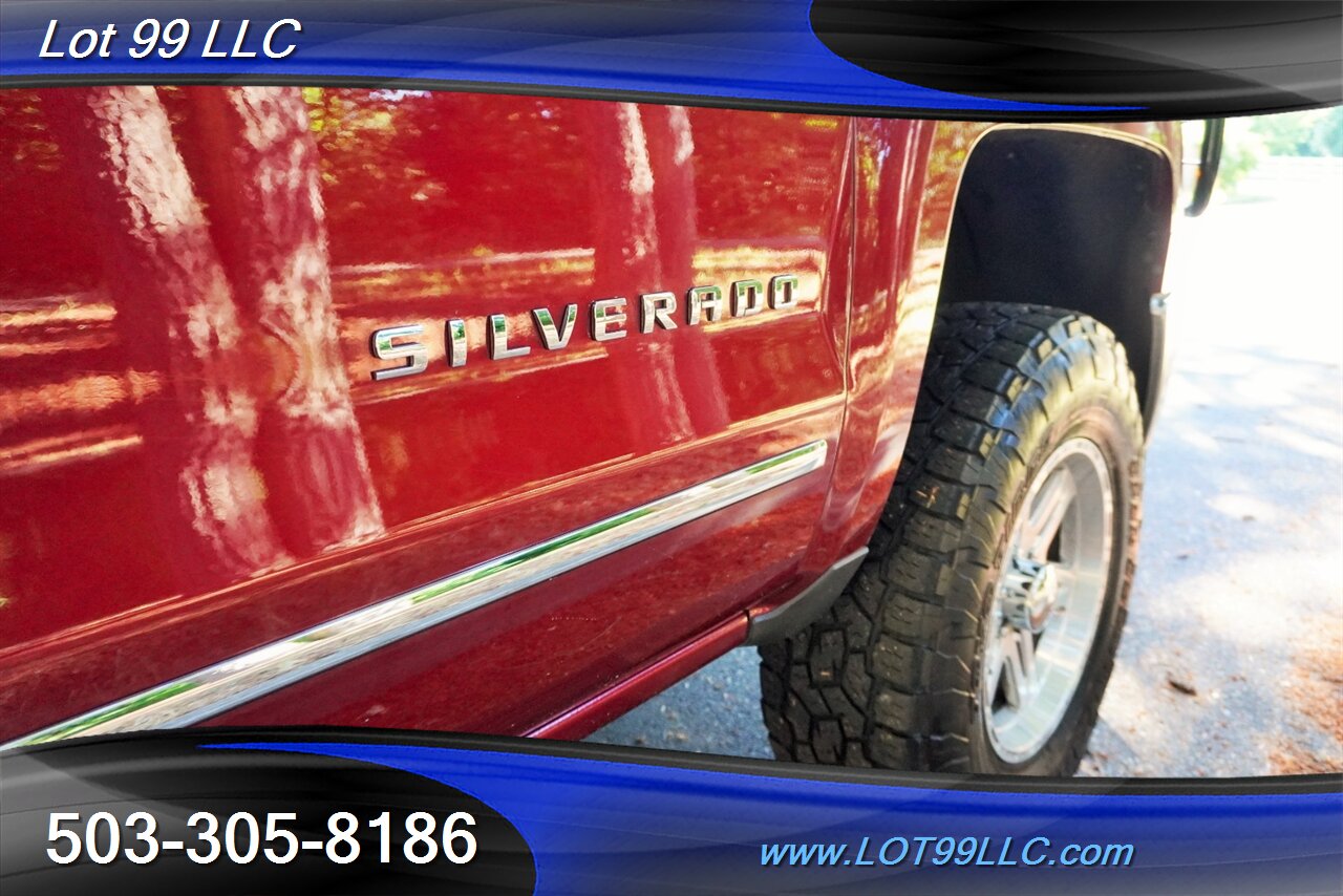 2015 Chevrolet Silverado 1500 LTZ 4X4 V8 5.3L Auto Heated Leather Seats LIFTED  Polished Wheels Newer Tires - Photo 35 - Milwaukie, OR 97267