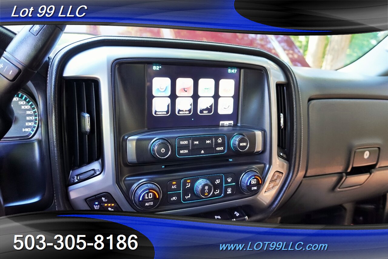 2015 Chevrolet Silverado 1500 LTZ 4X4 V8 5.3L Auto Heated Leather Seats LIFTED  Polished Wheels Newer Tires - Photo 23 - Milwaukie, OR 97267