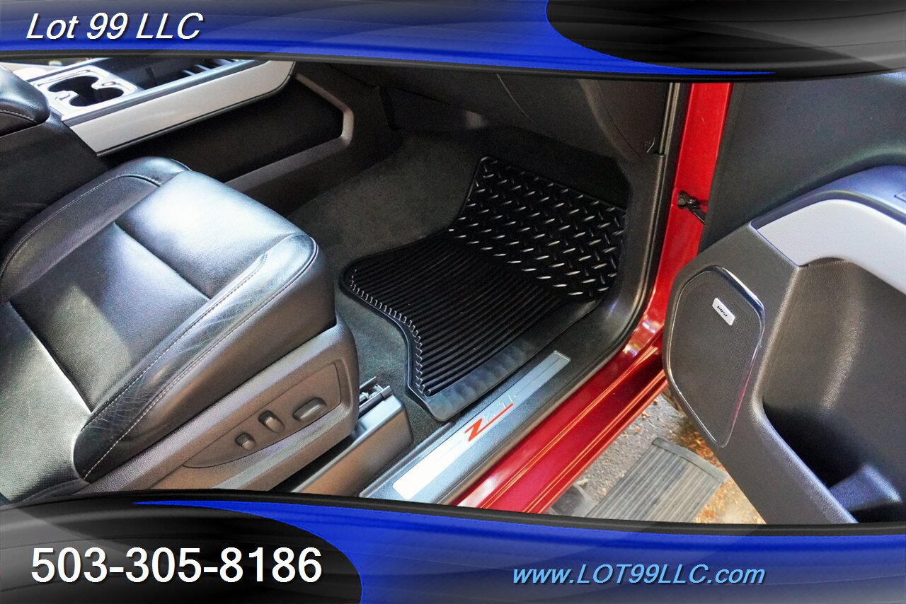 2015 Chevrolet Silverado 1500 LTZ 4X4 V8 5.3L Auto Heated Leather Seats LIFTED  Polished Wheels Newer Tires - Photo 34 - Milwaukie, OR 97267